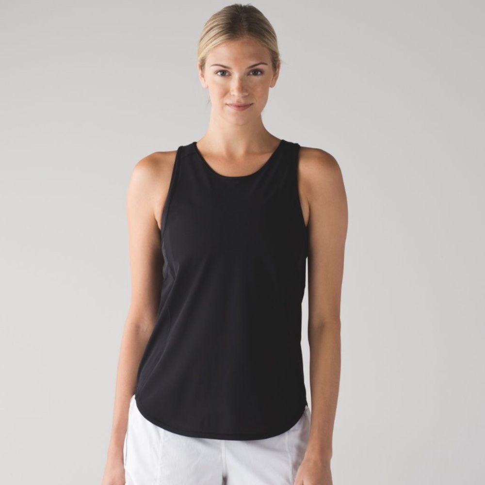 LULULEMON black sculpt tank ii